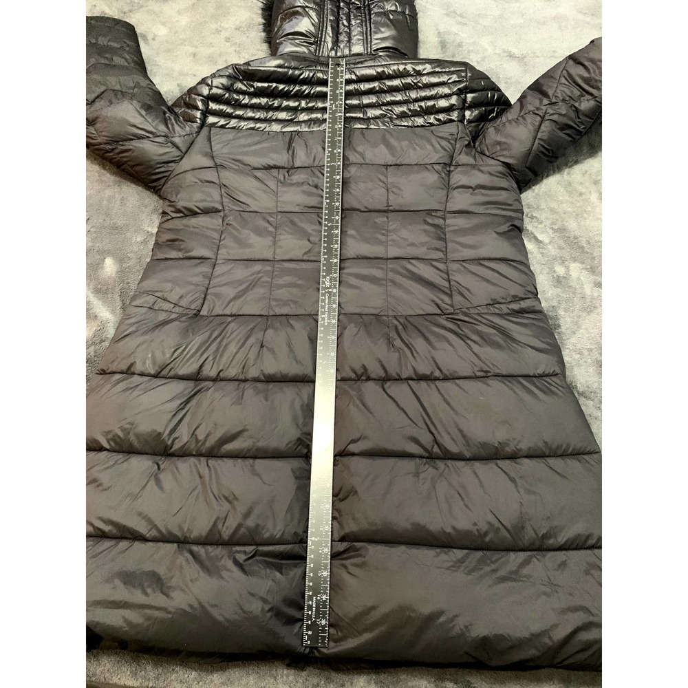 RACHEL Rachel Roy Black Puffer Coat - Picture 10 of 12